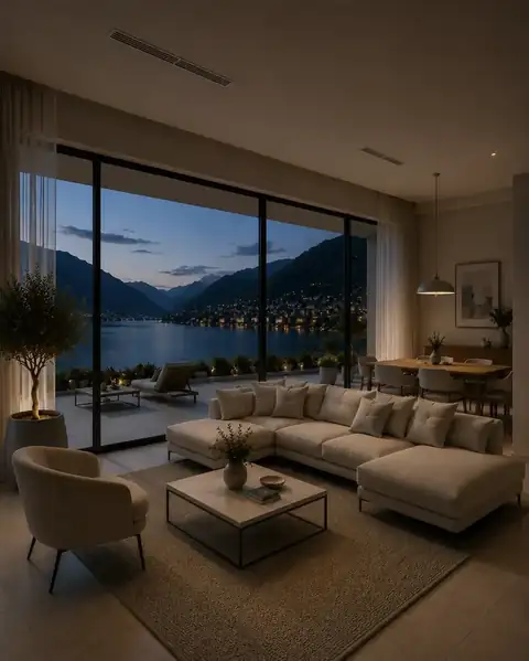 Villa sul lago