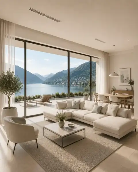 Villa sul lago